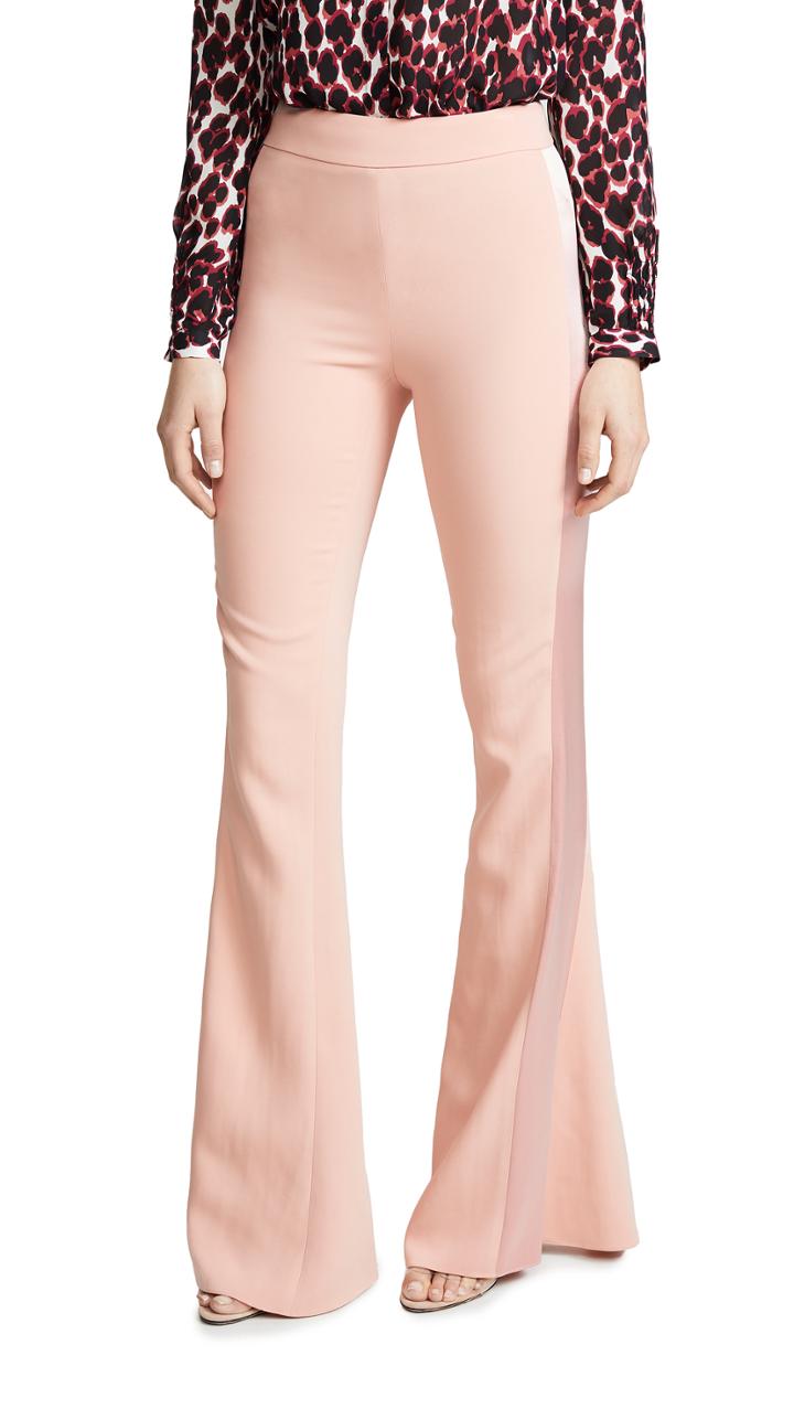 Cushnie High Waisted Flare Pants