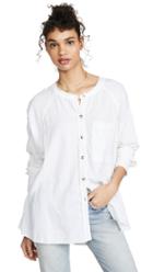 Free People Keep It Simple Button Down