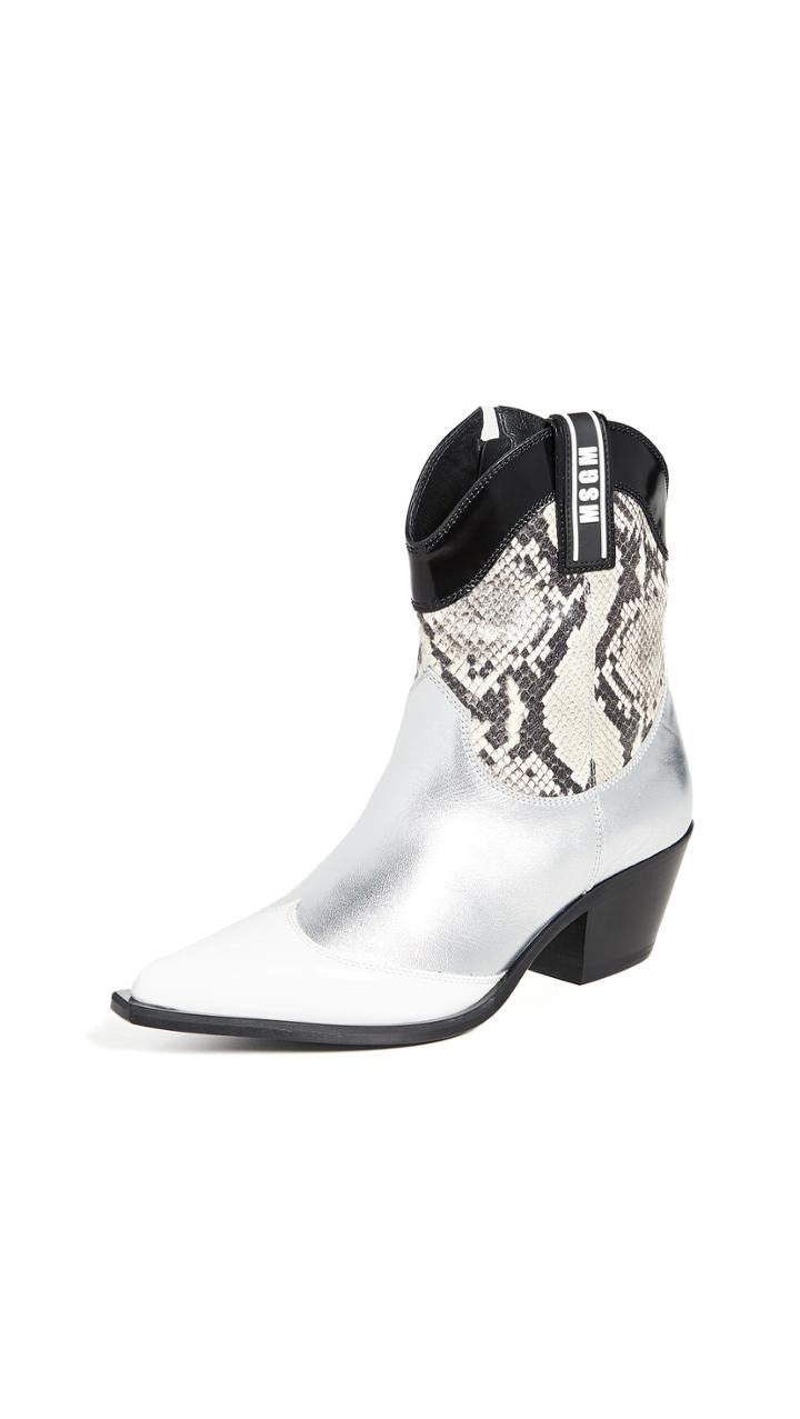 Msgm Cowboy Boots