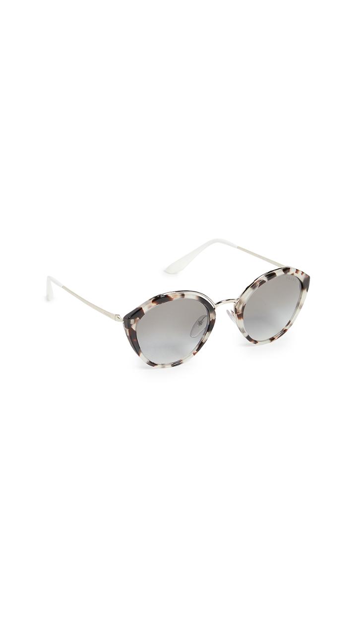 Prada Pr 18us Oval Sunglasses