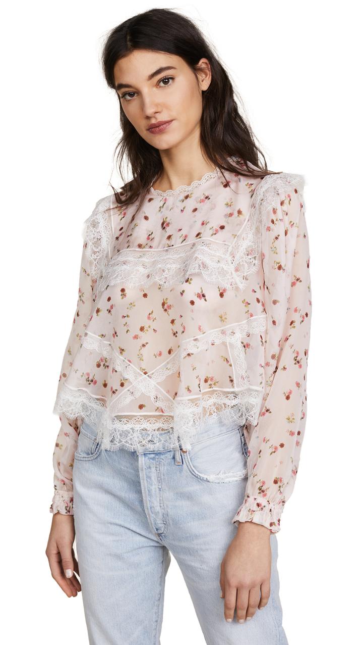 Preen By Thornton Bregazzi Sara Sheer Top