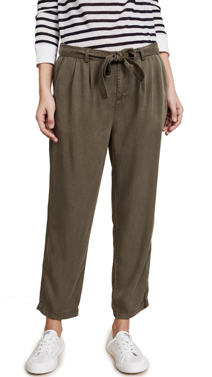 Three Dots All Weather Twill Pleated Pants