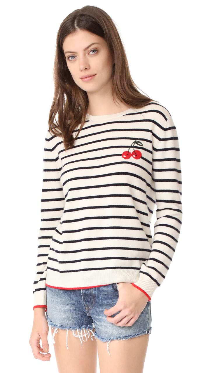Chinti And Parker Cherry Breton Sweater