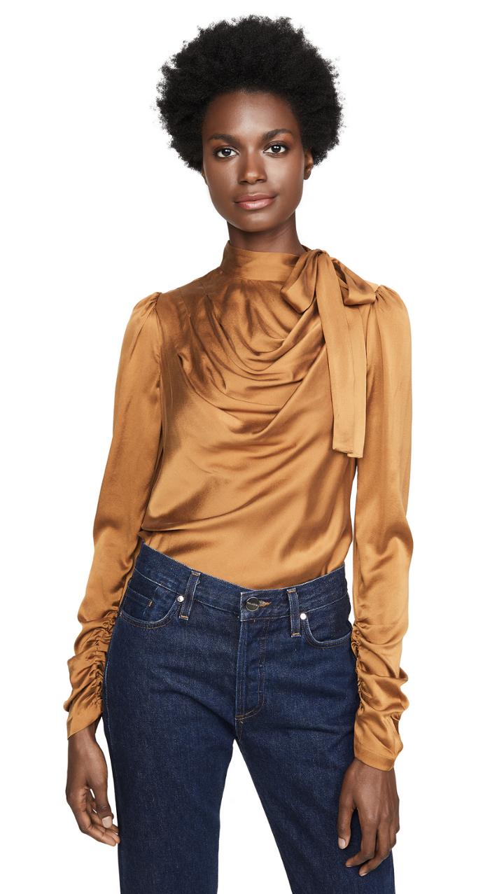 Zimmermann Espionage Silk Blouse