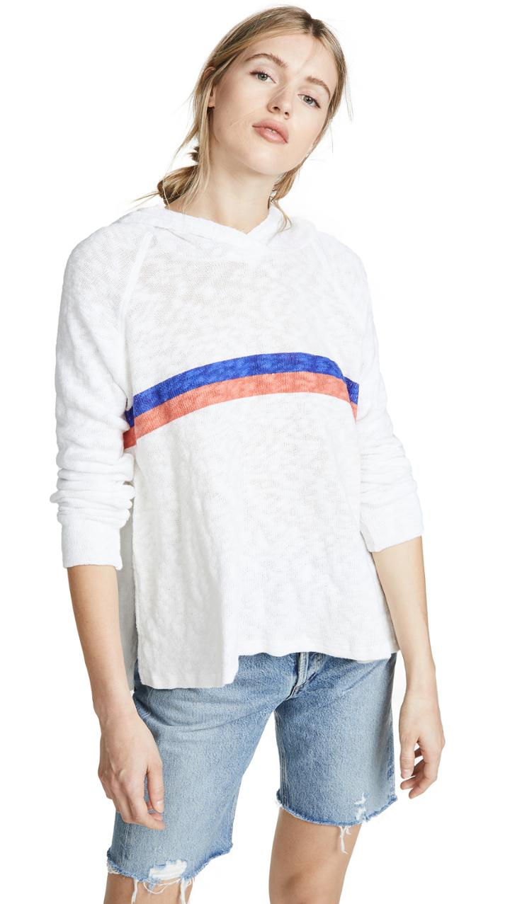 Sundry Slit Hooded Sweatshirt