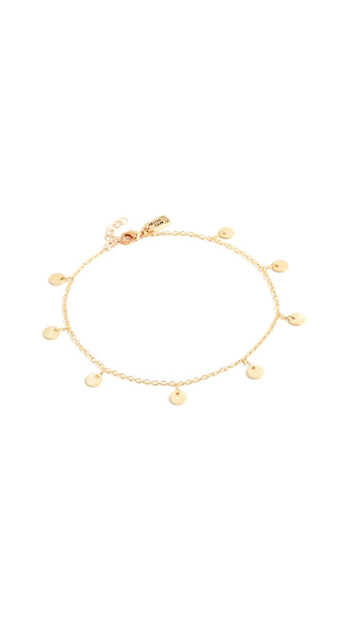 Native Gem Dancing Coins Anklet