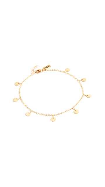 Native Gem Dancing Coins Anklet