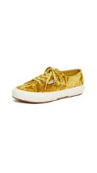 Superga 2750 Crushed Velvet Laceup Sneakers