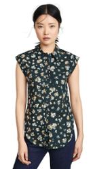 See By Chloe Floral Button Down