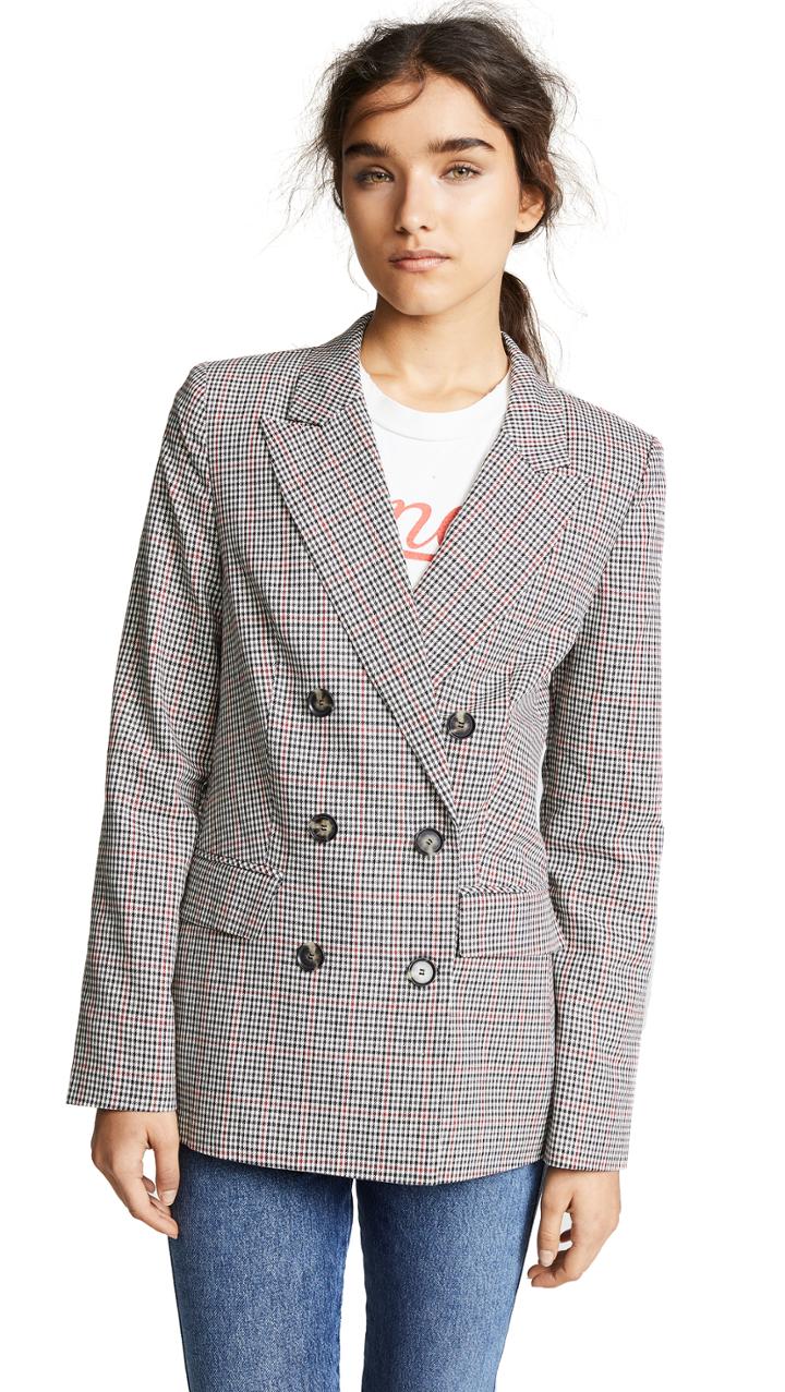 Wayf Finn Double Breasted Blazer