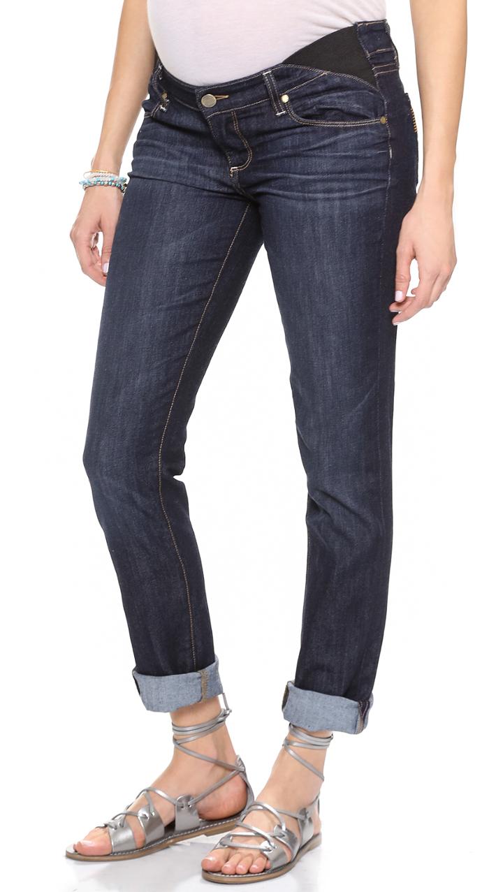 Paige Jimmy Jimmy Maternity Skinny Boyfriend Jeans
