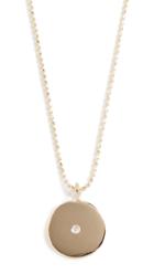 Ariel Gordon Jewelry 14k Small Circle Pendant Necklace