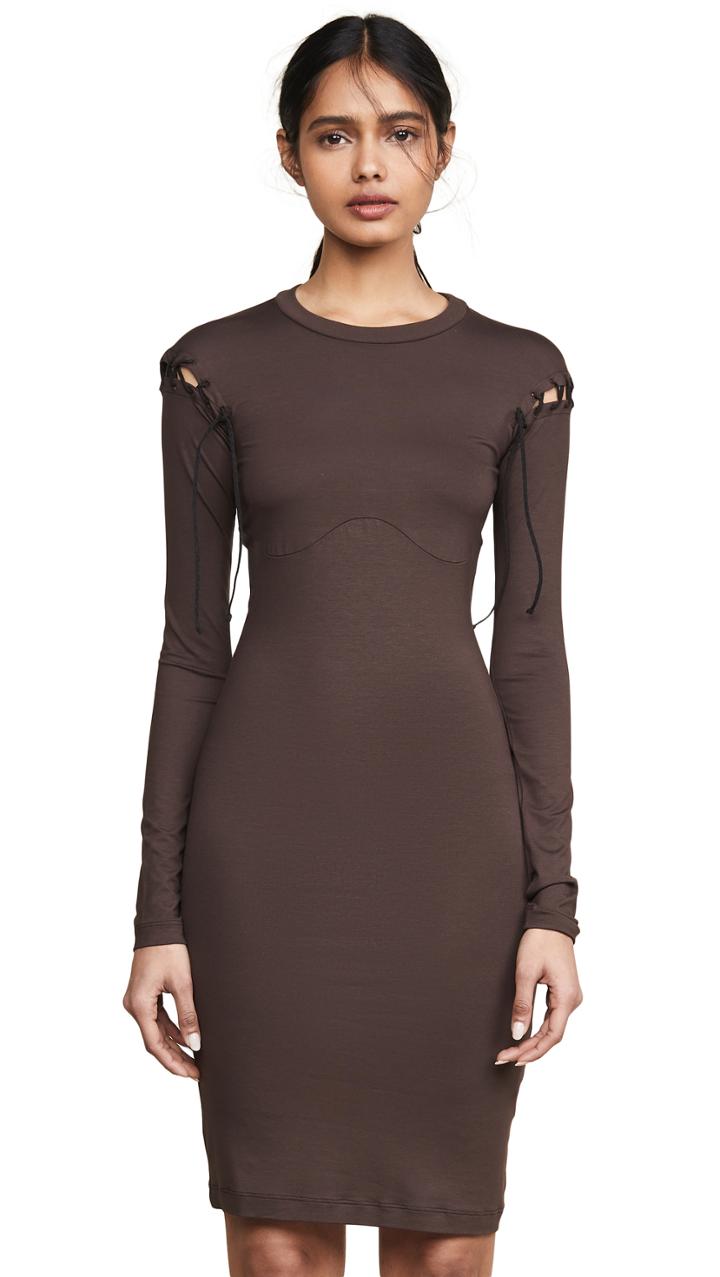 Unravel Project Lace Up Dress