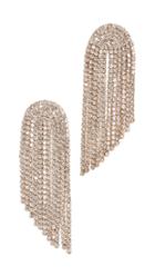 Stella Ruby Crystal Fringe Earrings