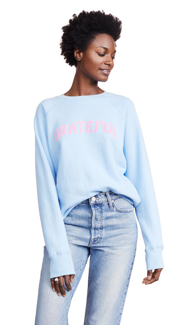 Spiritual Gangster Grateful Classic Crew Sweatshirt