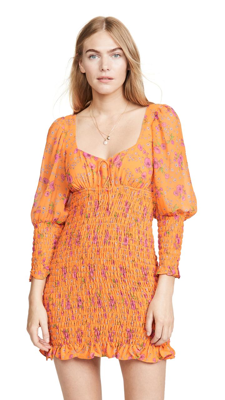 For Love Lemons Peony Mini Dress