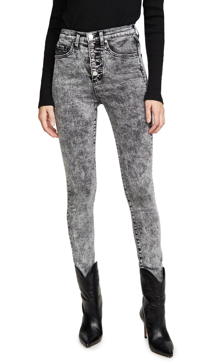 Veronica Beard Jean Maera High Rise Skinny Jeans