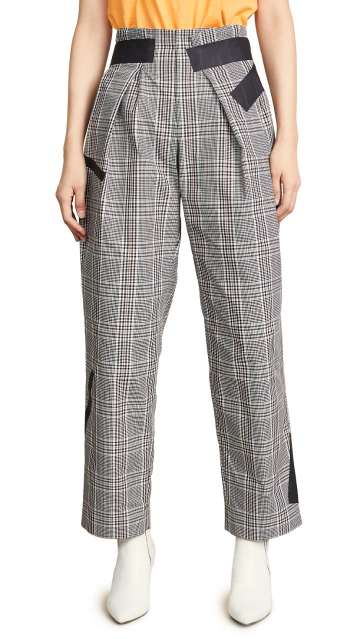 Kolor Check Trousers