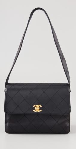 Wgaca Vintage Vintage Chanel Quilted Handbag