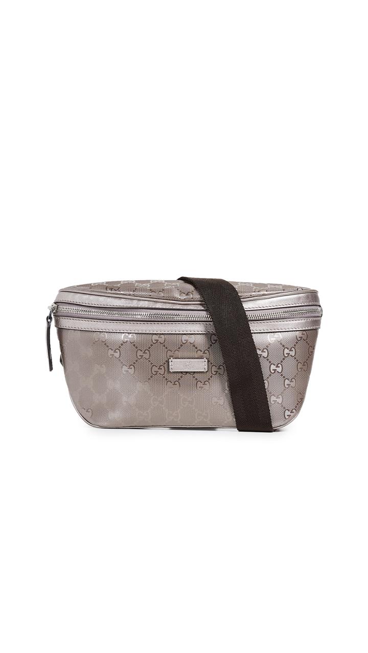 What Goes Around Comes Around Gucci Pink Imprime Waistpouch