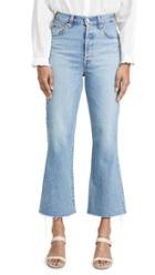 Levi S Ribcage Crop Flare Jeans