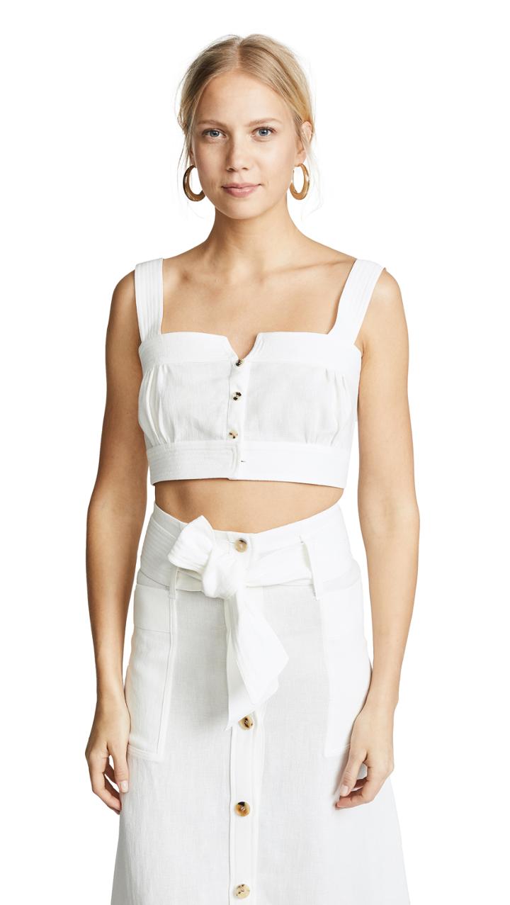 Le Kasha Jourdan Bustier Top