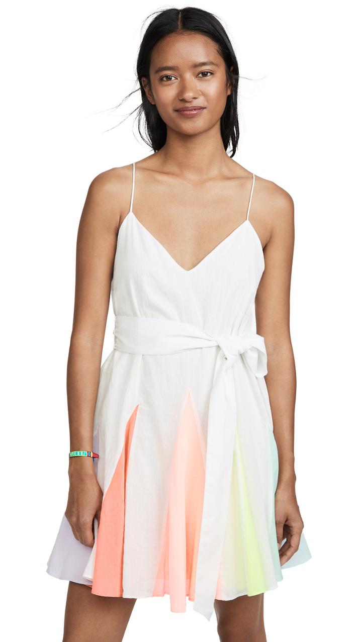 Alice Olivia Kimmy Short Godet Dress