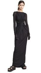 Rick Owens Lilies Gathered Front Dress