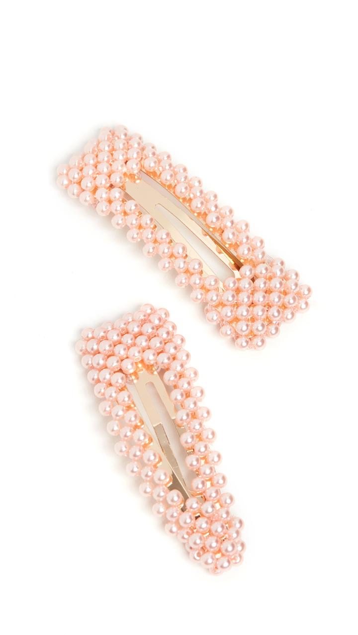 Baublebar Scarlett Imitation Pearl Hair Clip Set