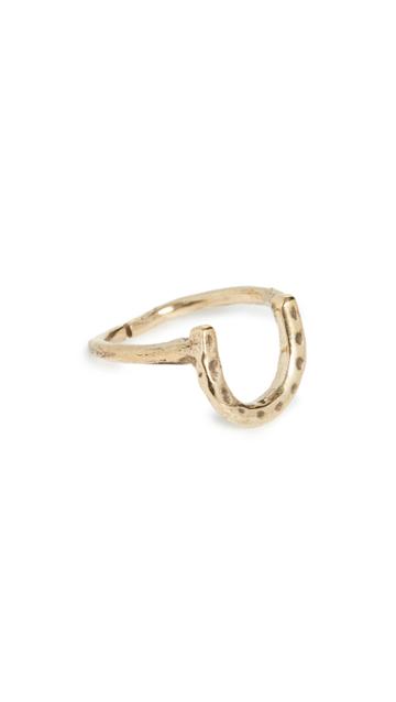Maison Monik Horseshoe Ring