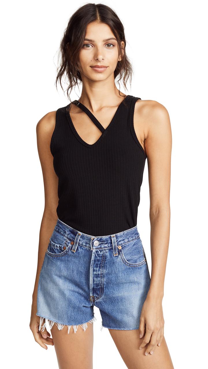 Lna Cross V Tank Top