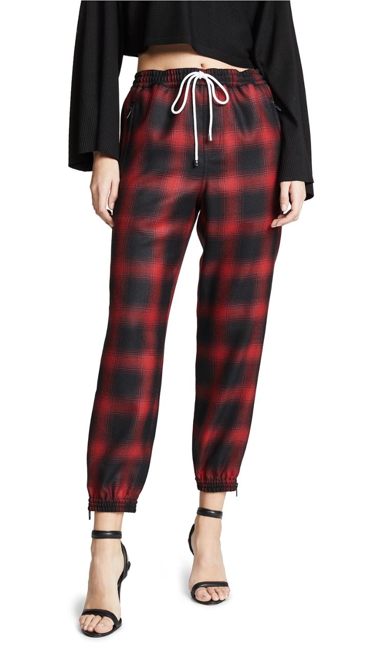 Alexander Wang Track Pants With Elastic Waist