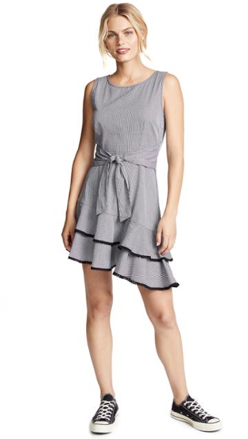 Bb Dakota Holly Golightly Gingham Dress