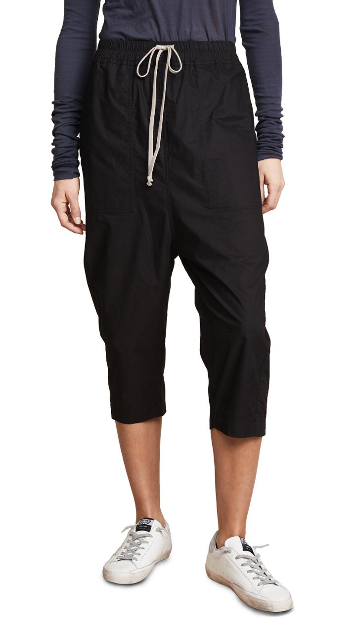 Rick Owens Drkshdw Drawstring Cropped Lounge Pants