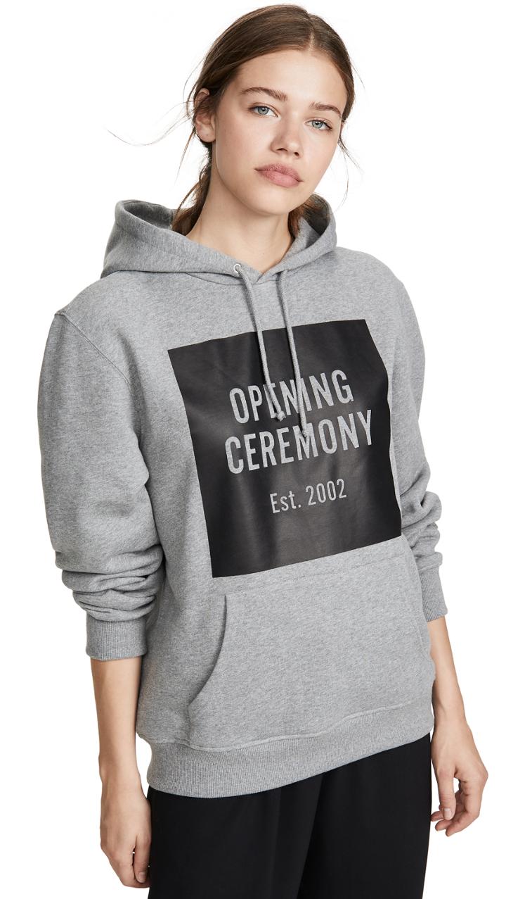 Opening Ceremony Oc Box Logo Hoodie