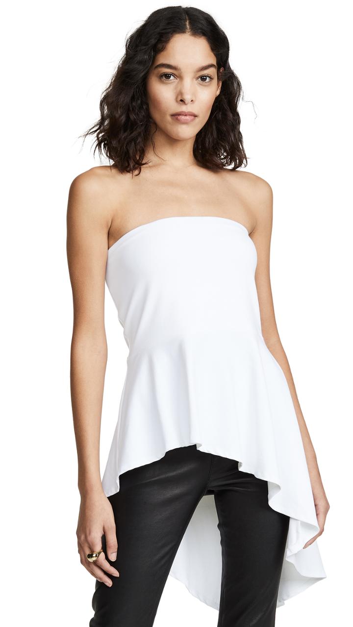 Susana Monaco Strapless Cascade Top
