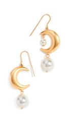 Tory Burch Core Metal Celestial Earrings