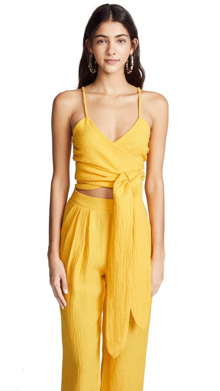 Madewell Denim Tie Strap Short Overalls