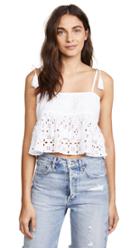 Place Nationale Saint Jeannet Smocked Crop Top