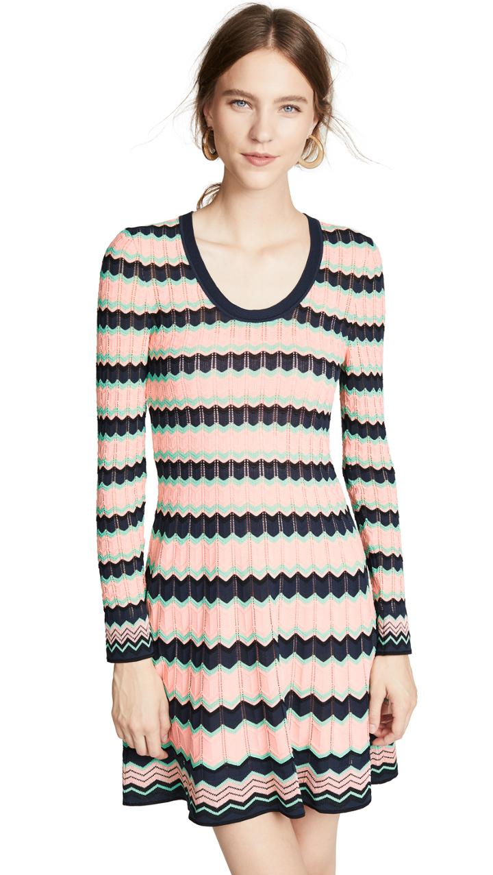 M Missoni Scoop Neck Dress