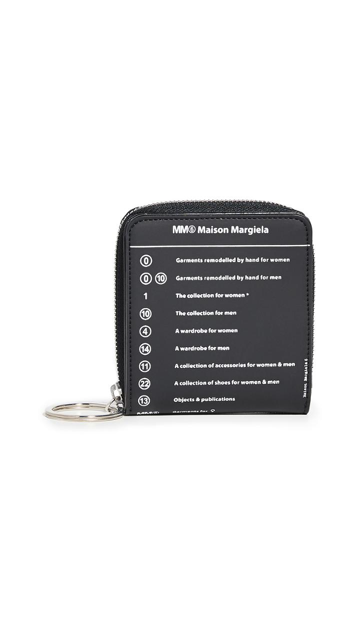 Mm6 Maison Margiela Small Zip Wallet