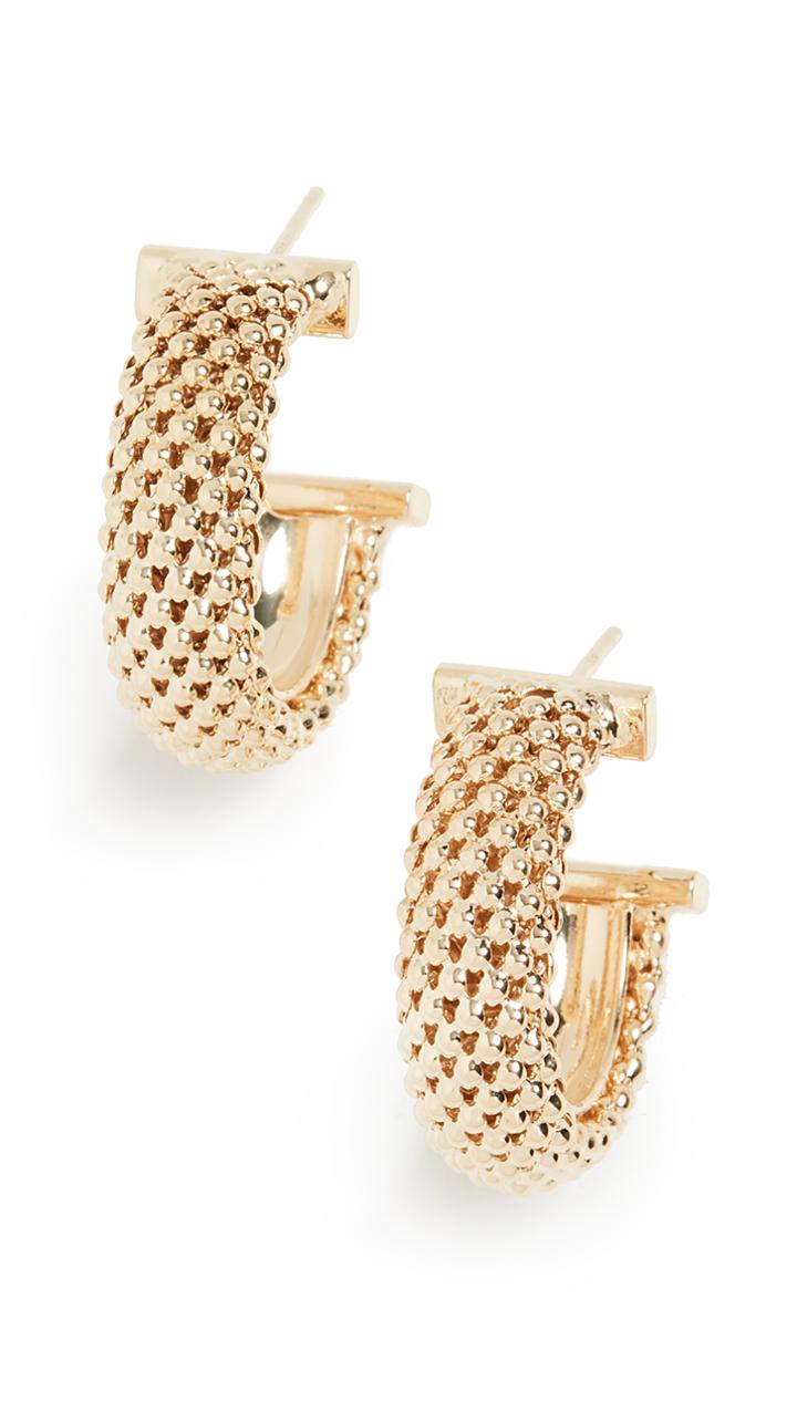 Jennifer Zeuner Jewelry Lucia Hoop Earrings