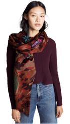 Franco Ferrari Tarth Camo Scarf