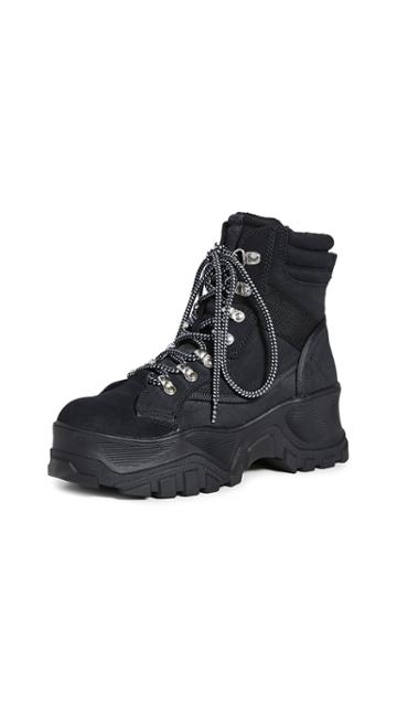 Buffalo London Fendo Lace Up Boots