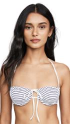 Solid Striped The Lolita Bikini Top