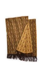 What Goes Around Comes Around Hermes Brown Cashmere Blanket