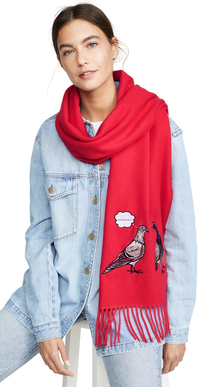 Acne Studios Vichi Narrow Scarf