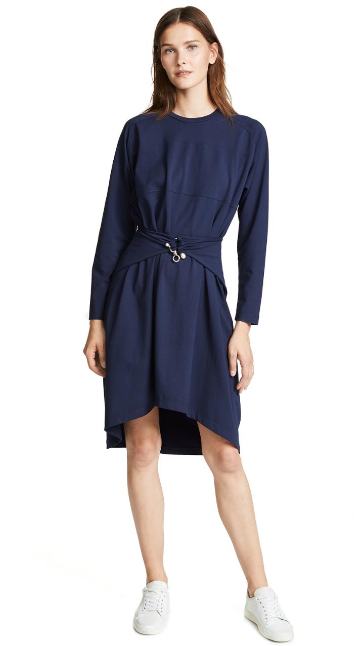 Carven Twist Waist Dress