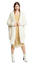 I Love Mr Mittens Pearl Stitch Cardigan