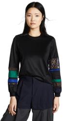 Kolor Colorblock Sleeve Pullover